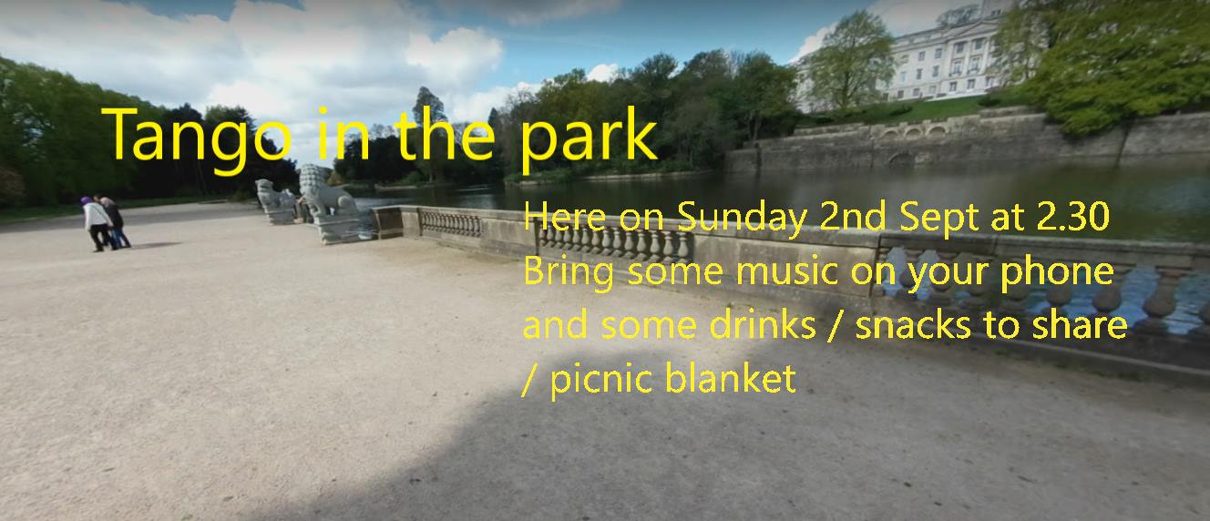 Tango in the park (lakeside edition)