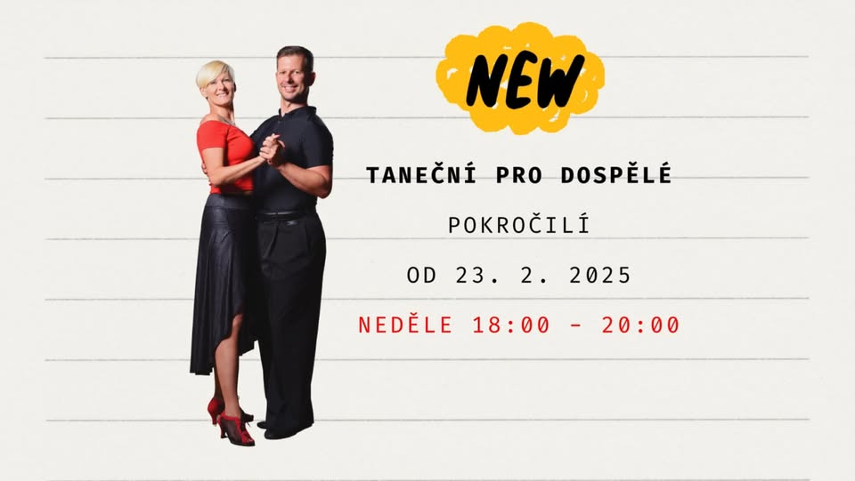 Taneční pro dospělé v Koloseu - Pokročilí