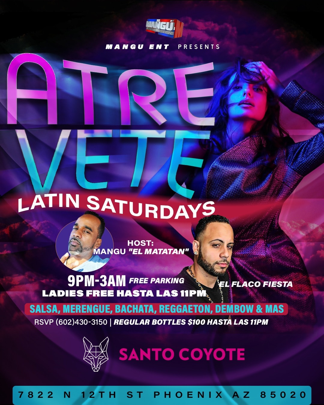 Atrevete Latin Saturdays