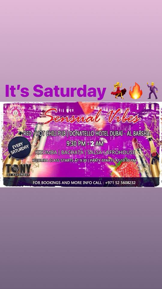 Sensual Vibes @ Red Hot Chili Pub