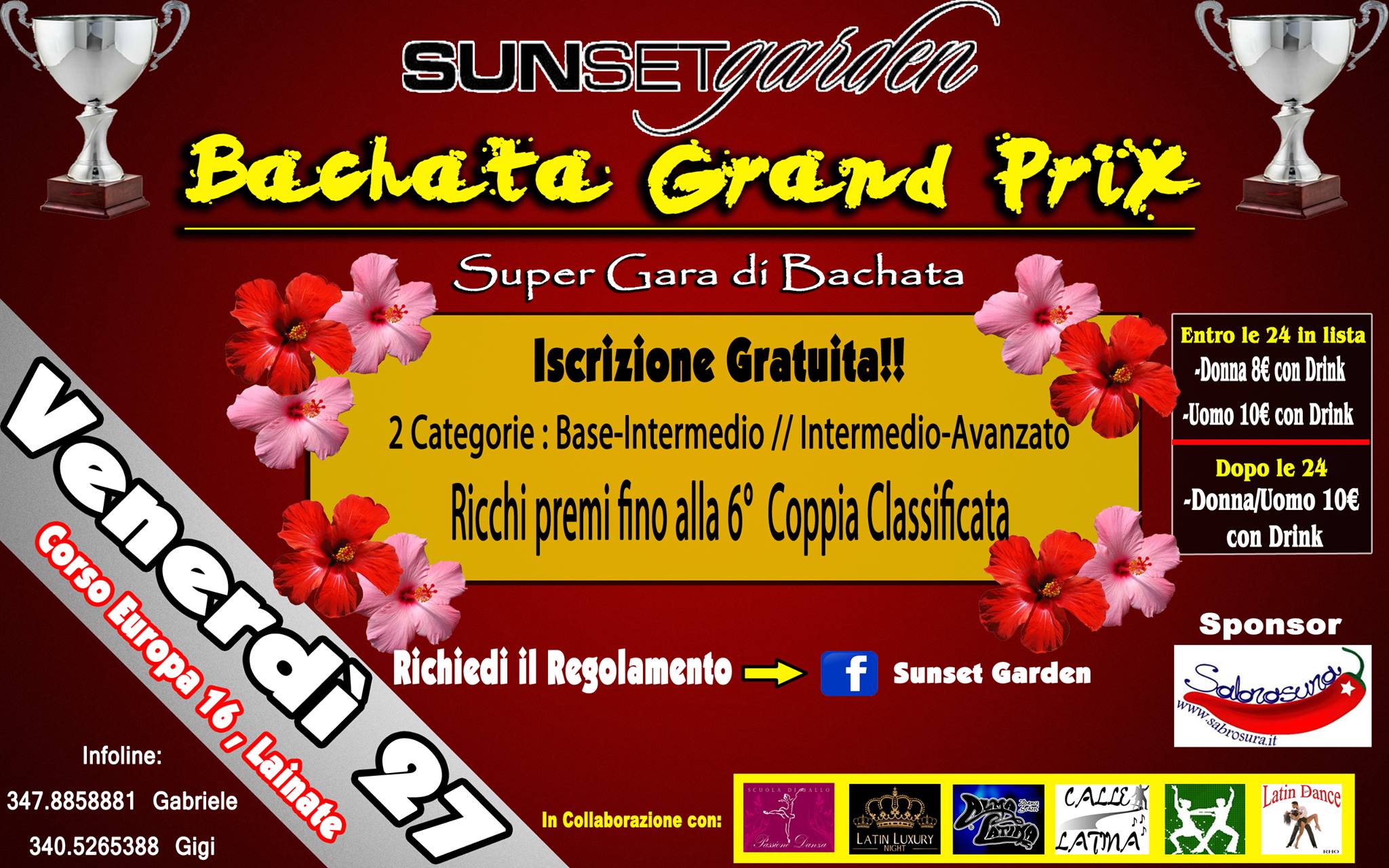GARA DI BACHATA 27 03 @ Sunset Garden