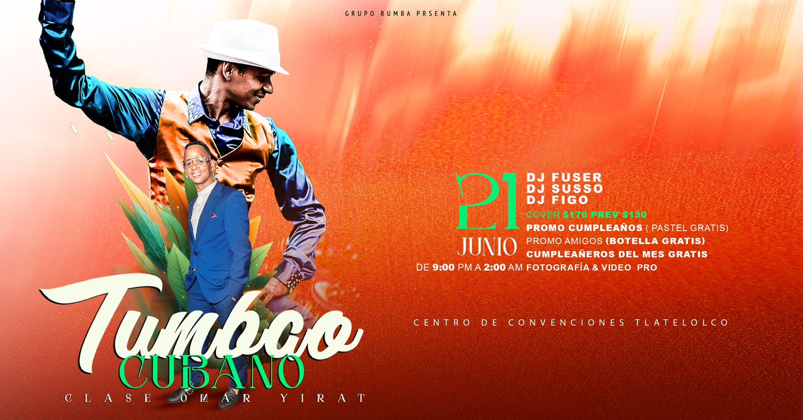 Tumbao Cubano - viernes 21 de junio 9 pm