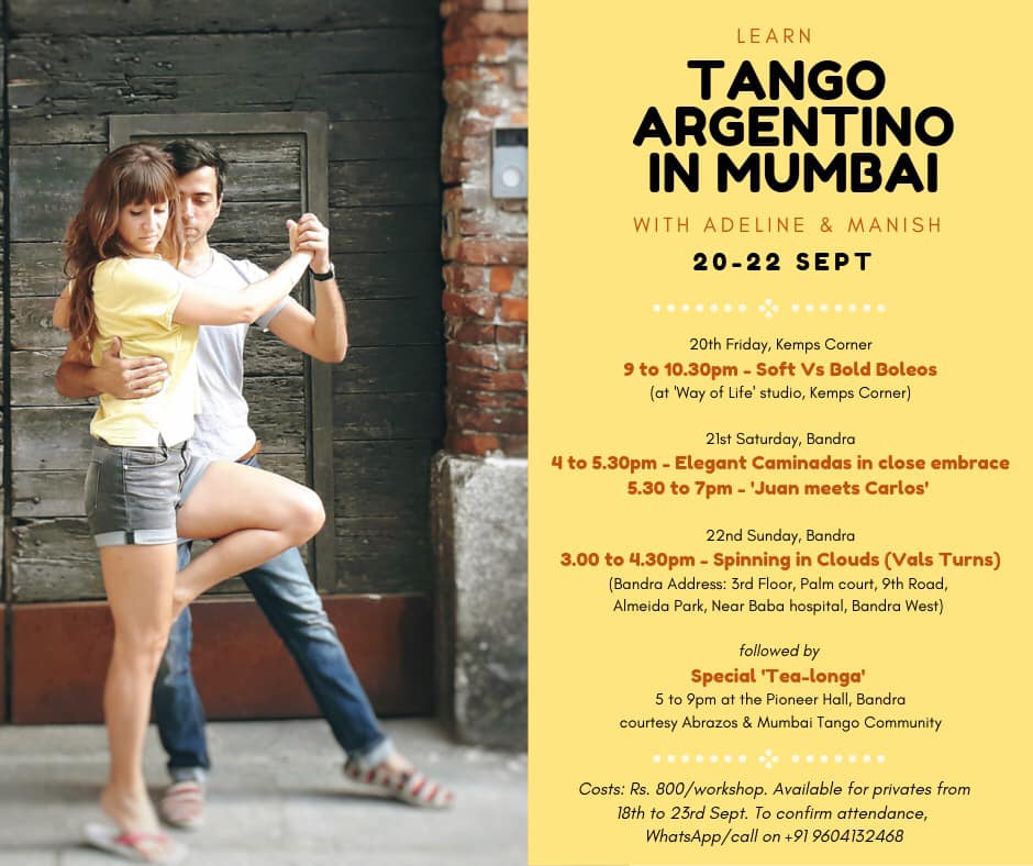 Tango in Mumbai with Adeline & Manish