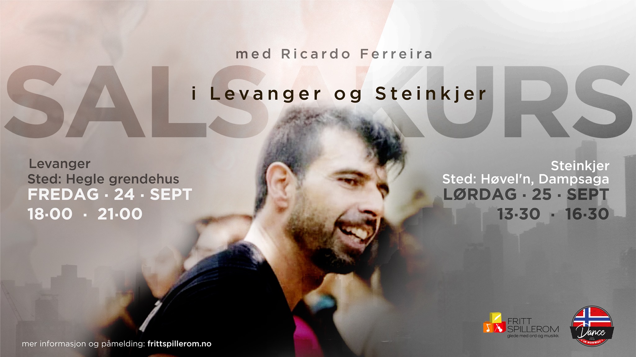 SALSAKURS i Levanger og Steinkjer