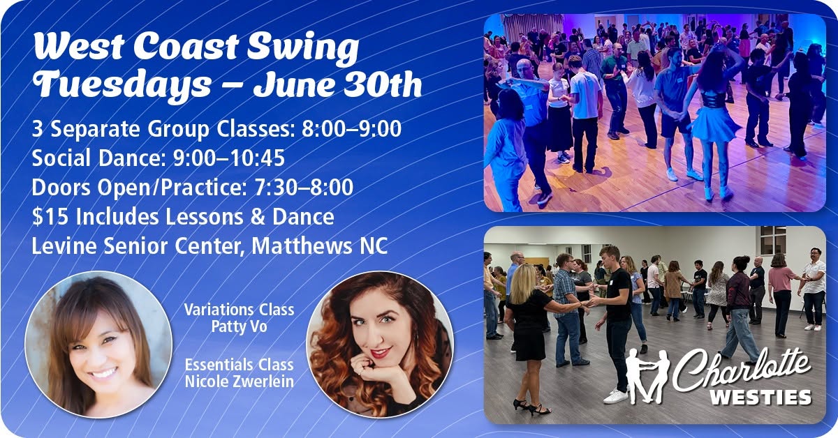 Charlotte West Coast Swing Tuesday