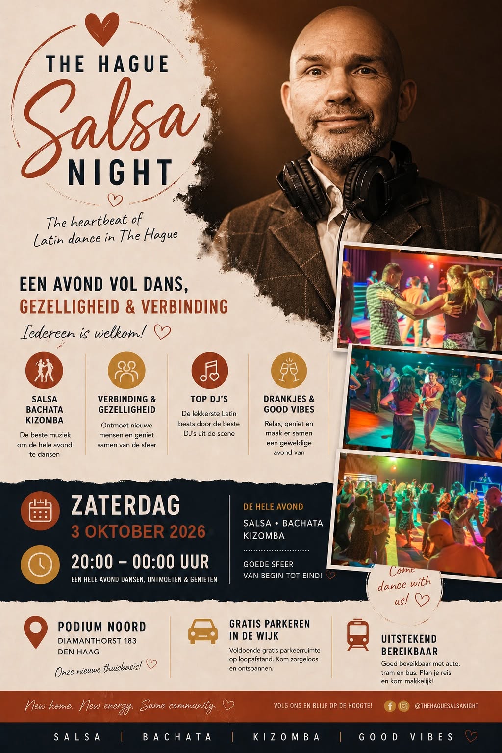 The Hague Salsa Night - De latin heartbeat van Den Haag!