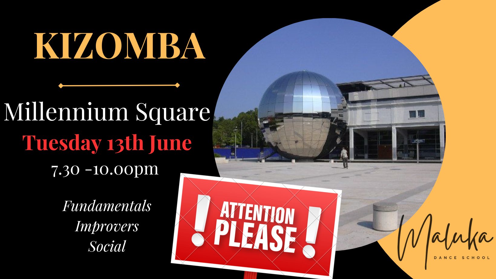 Kizomba regular classes with Maluka