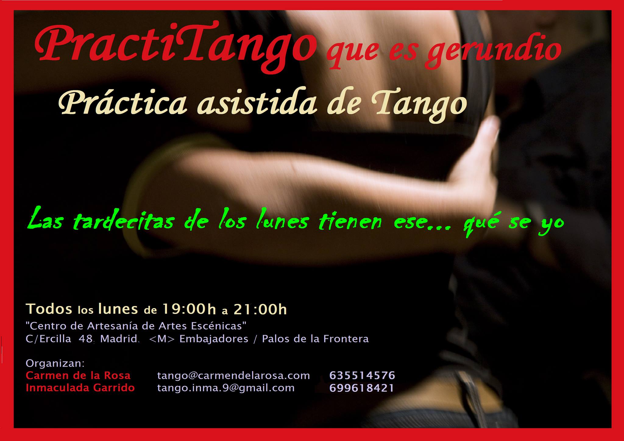 PractiTango que es gerundio