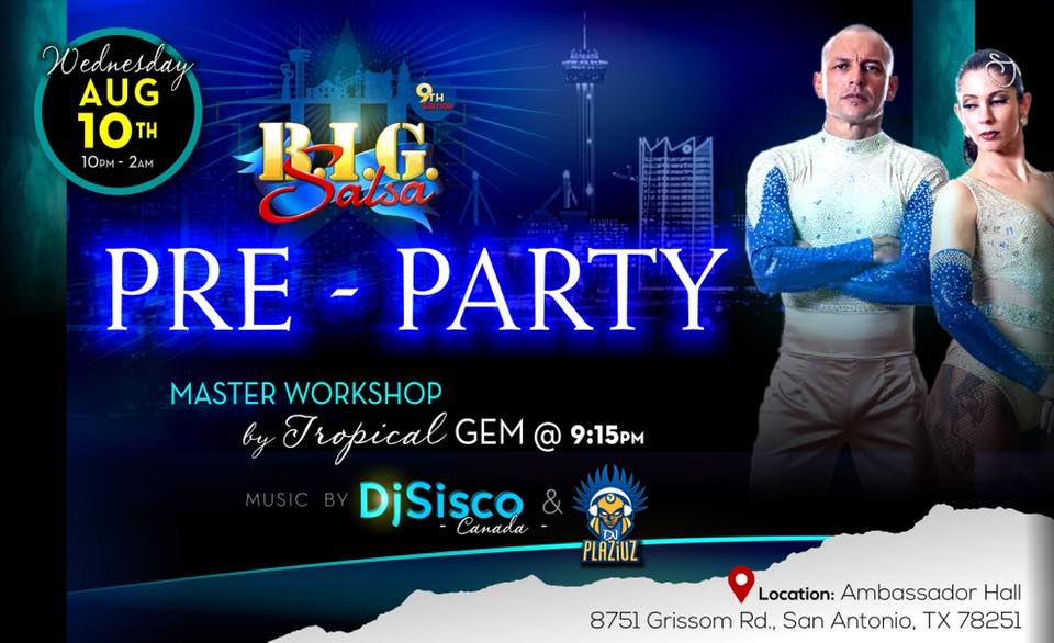 The BIG Salsa Fest PRE PARTY at ALGO NUEVO!