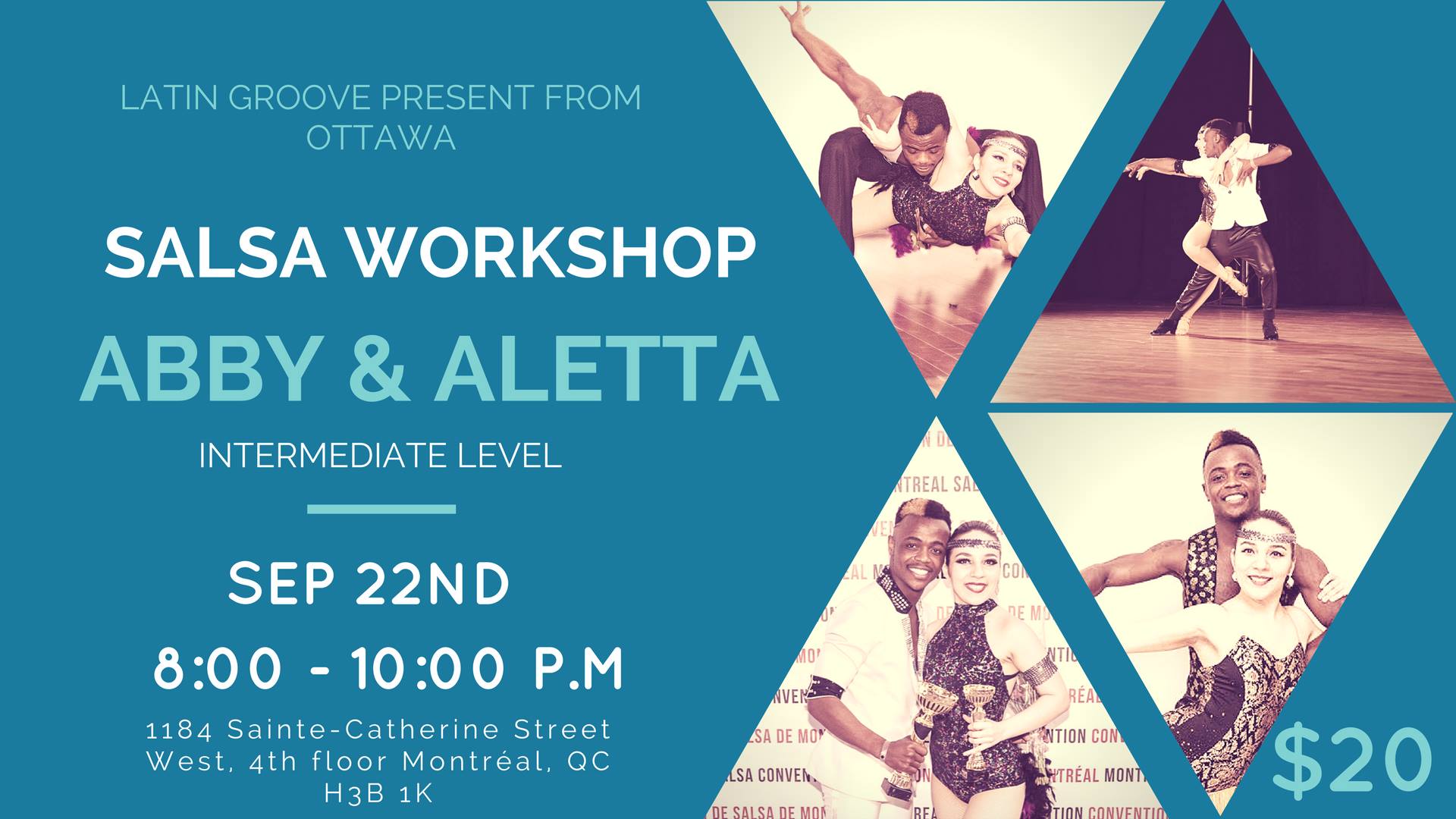 Salsa Workshop By Abby & Aletta