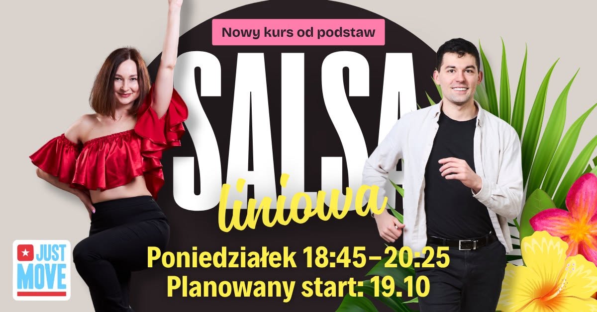 Salsa Liniowa od podstaw z Marysią i Grzesiem - START 26.10