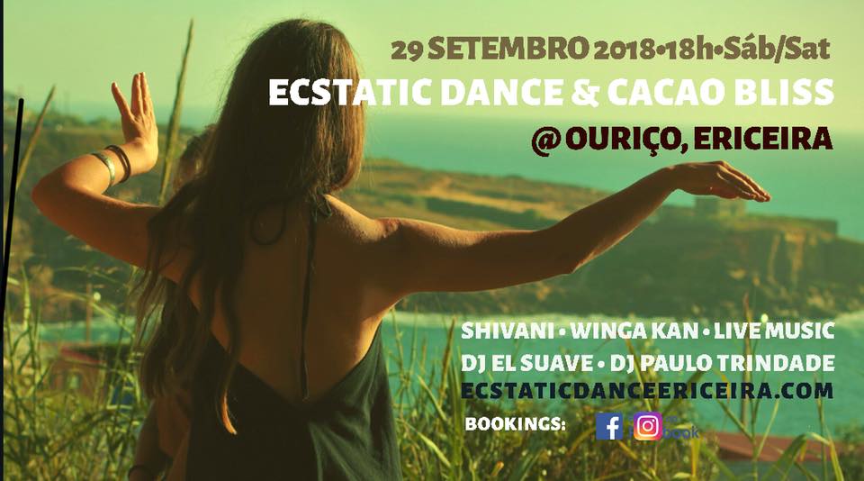 Ecstatic Dance & Cacao @Ericeira, Ouriço 18h-23h, 29.9.2018, sáb