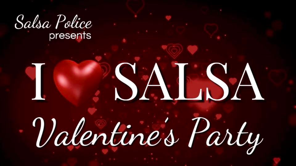 “I Love Salsa” Valentine’s party (Red Dress event)