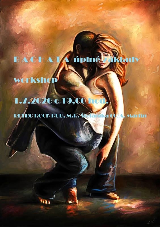 BACHATA úplné základy -workshop pred tančiarňou