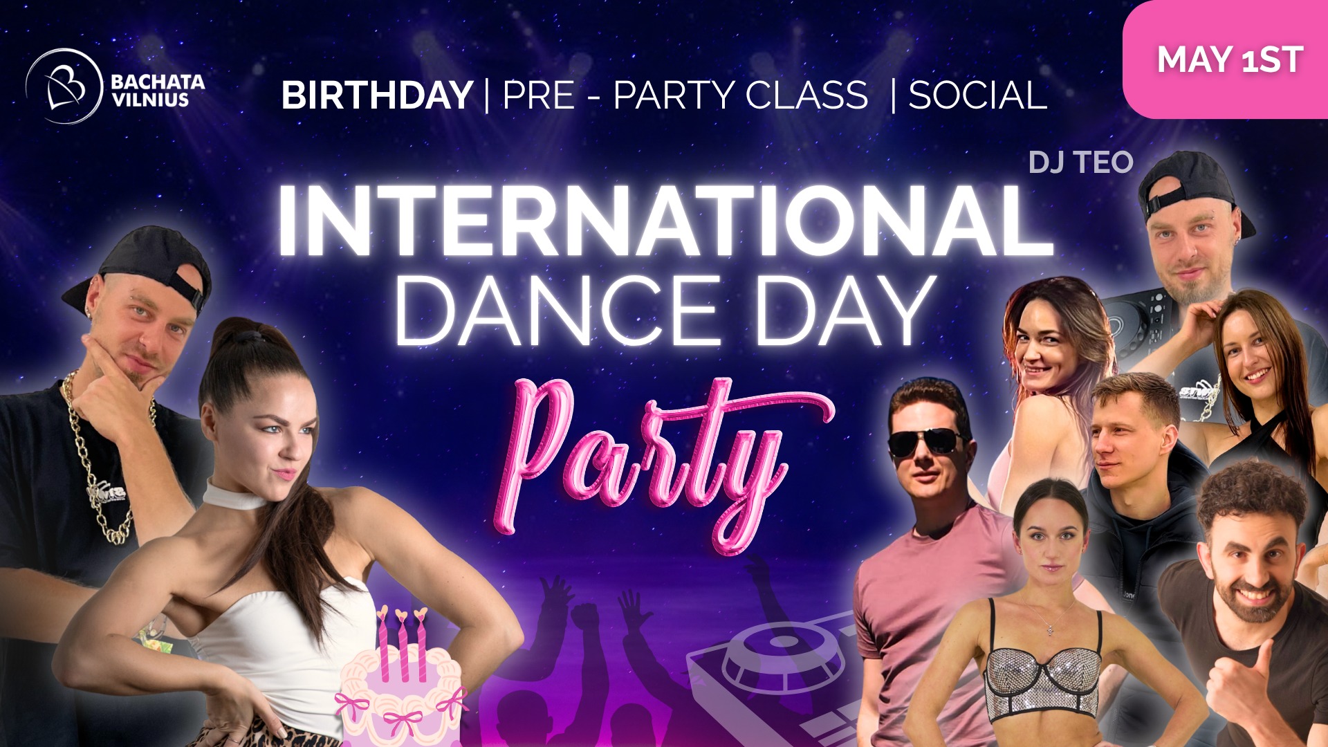 International DANCE Day Party 💜 Indres' Birthday 💜