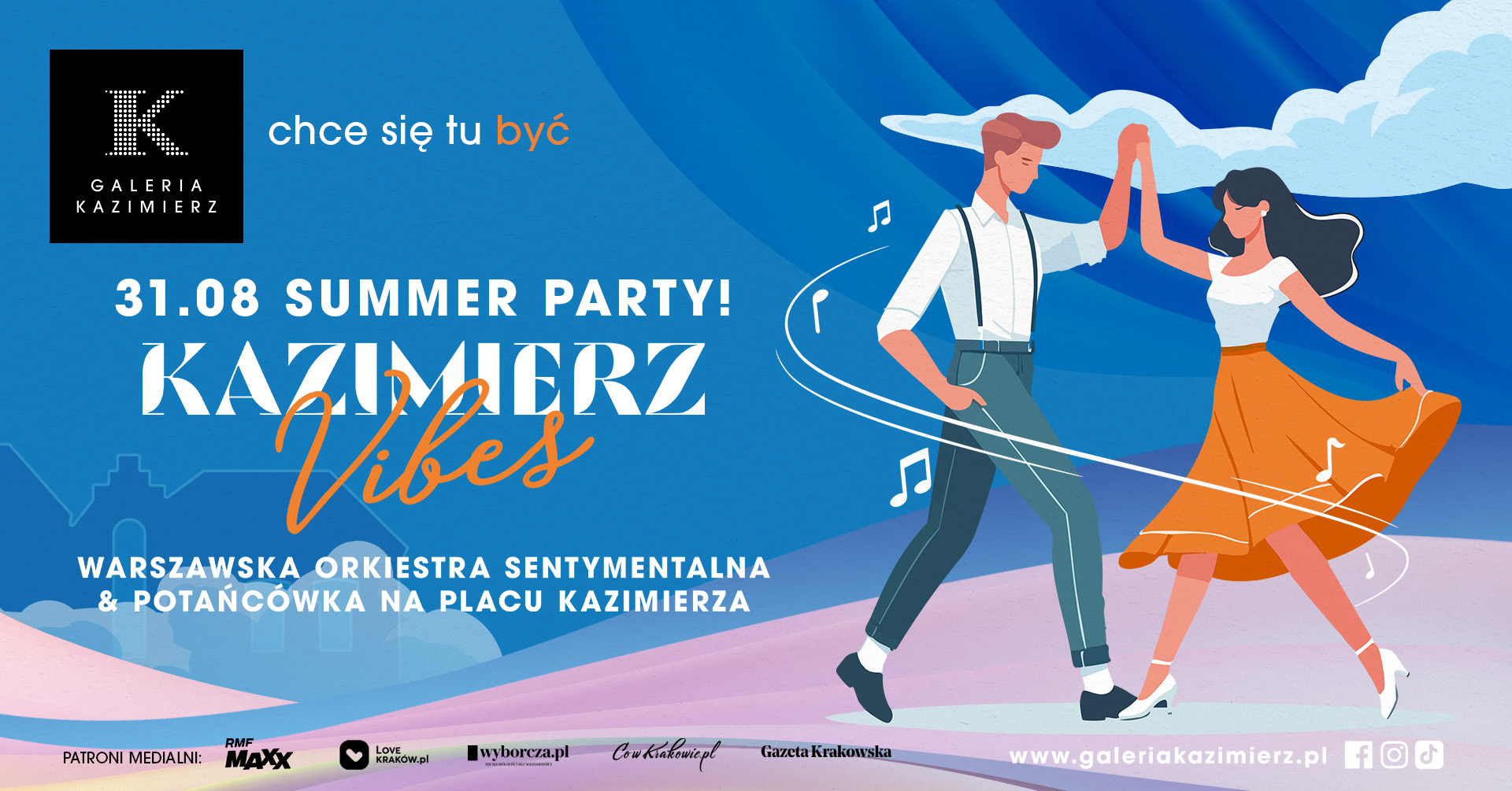 Wielki Finał z #KazimierzVibes z Warszawską Orkiestrą Sentymentalną