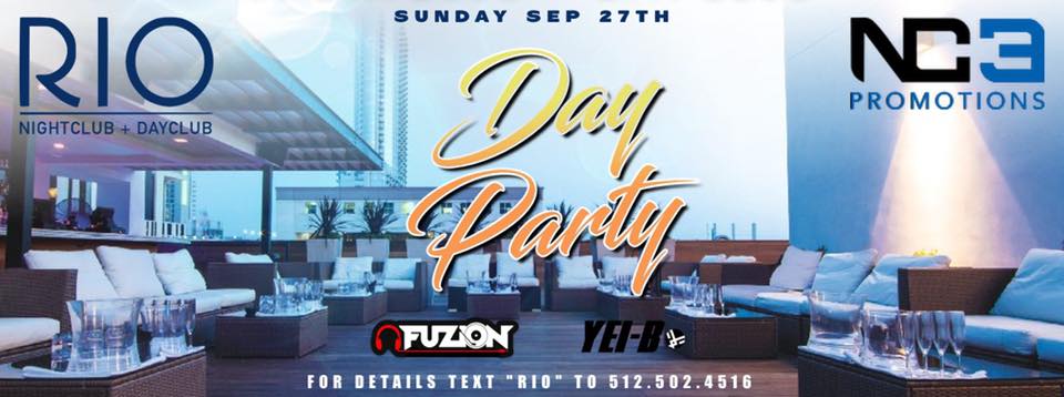 Latino Rooftop Day Party at Rio