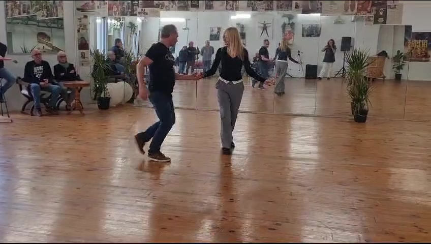 Stage West Coast swing! initiation 15h30 16h45 par Nathalie Chetaneau puis une pratique a 16h45.