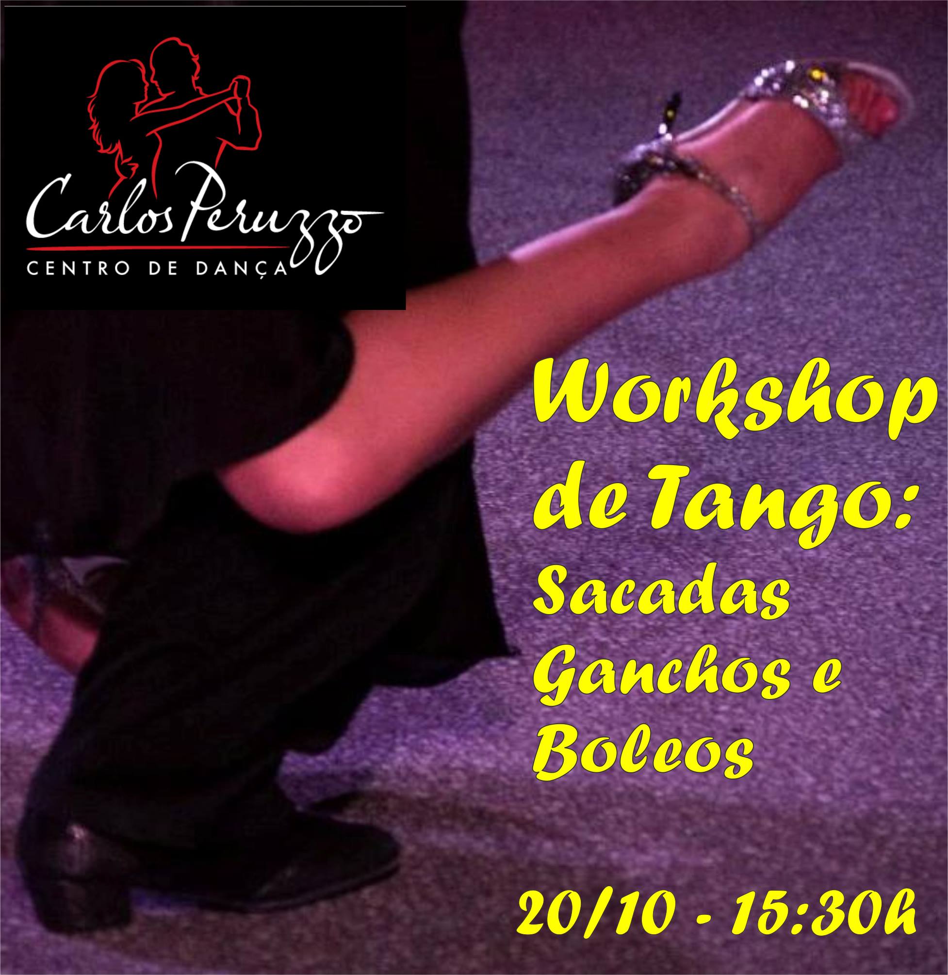 Workshop Especial de Tango: sacadas, ganchos e boleos