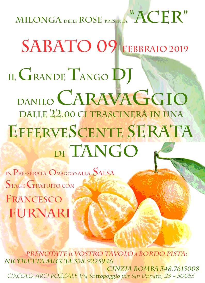 Stage e Milonga Acer
