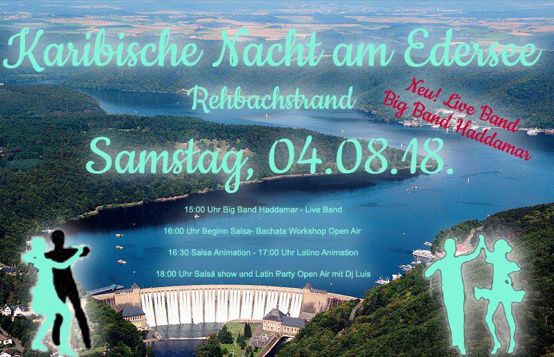 Karibische Nacht am Edersee, Rehbachstrand
