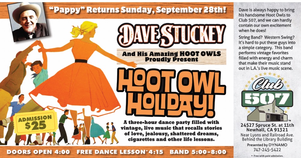 Dave Stuckey: It's HOOT OWLS Holiday at Club 507