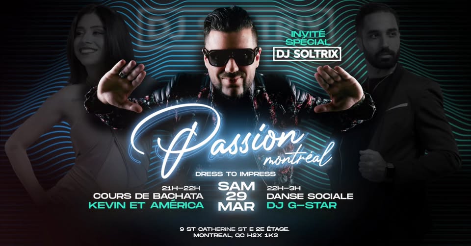 Passion.Montreal *Samedi 29 Mars 2025