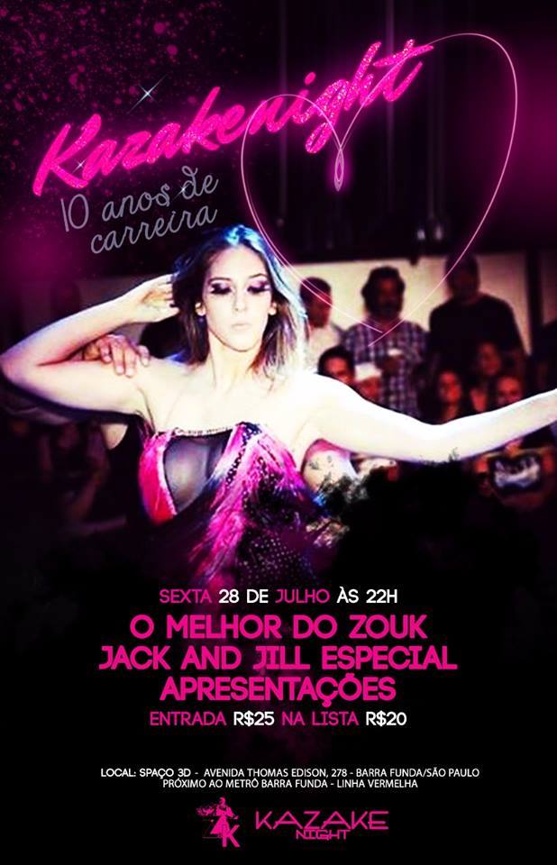 Kazake Night 6a - 10 Anos de Carreira