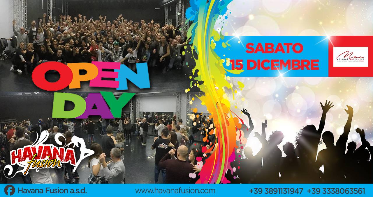 2° OPEN DAY targato Havana Fusion