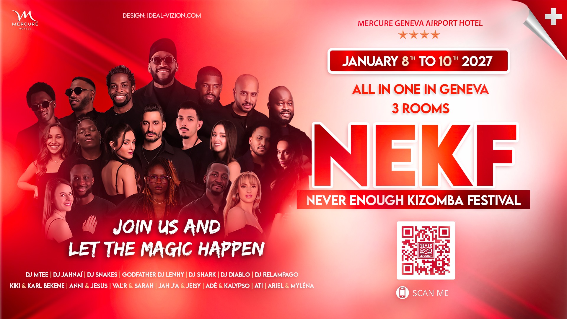 NEVER ENOUGH KIZOMBA FESTIVAL #5 - GENEVA ALL IN ONE