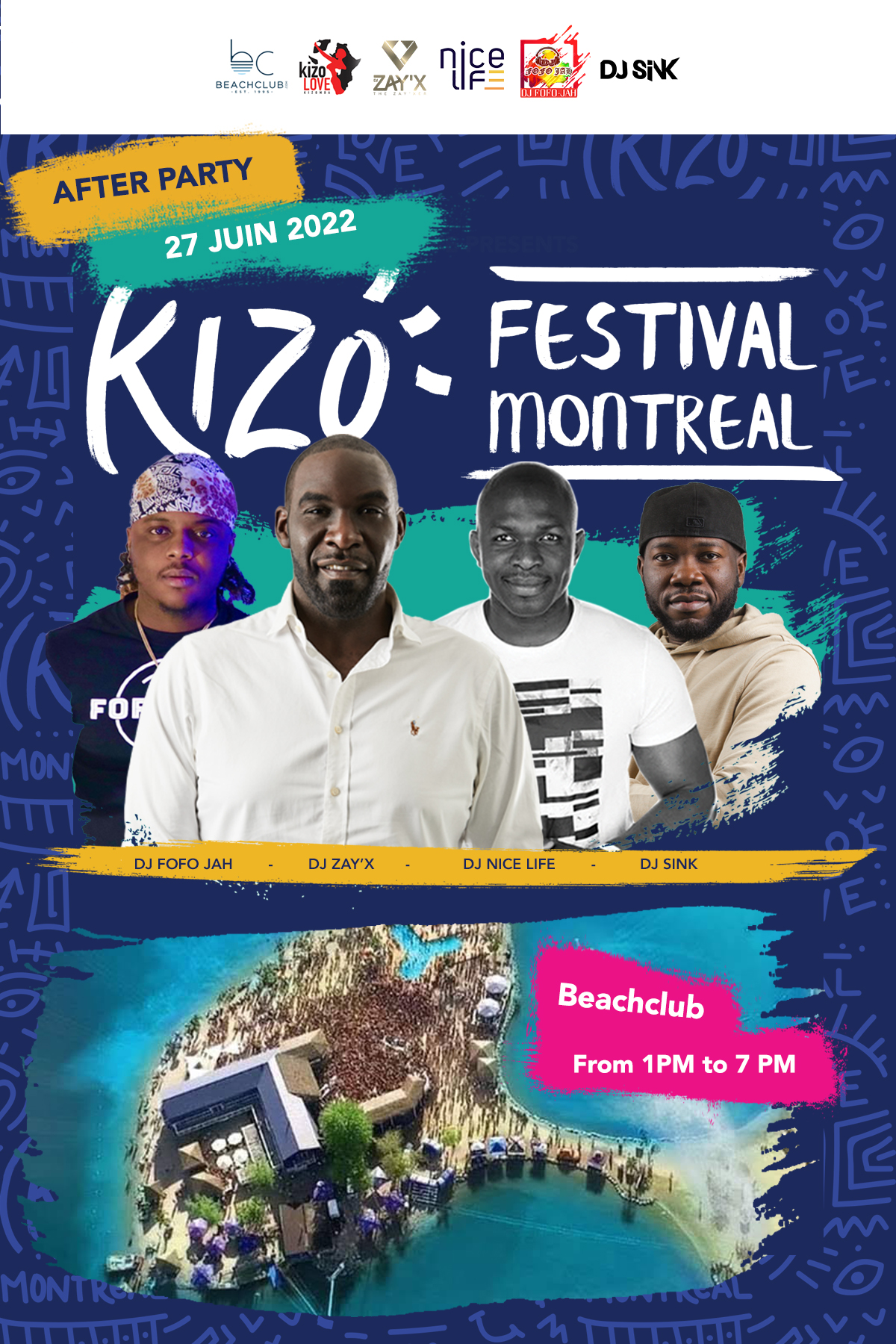 After Party KIZO Fest Beach club