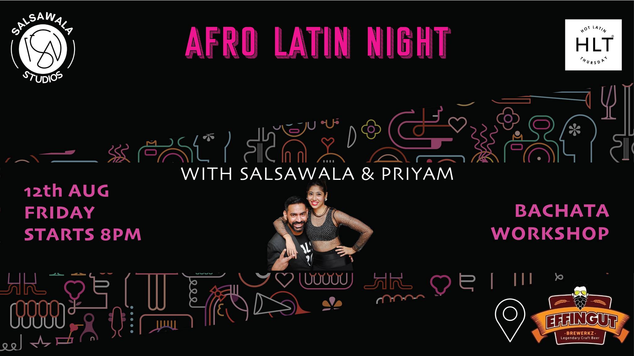 HLT Salsa, Bachata & Kizomba Party with Salsawala Studios!