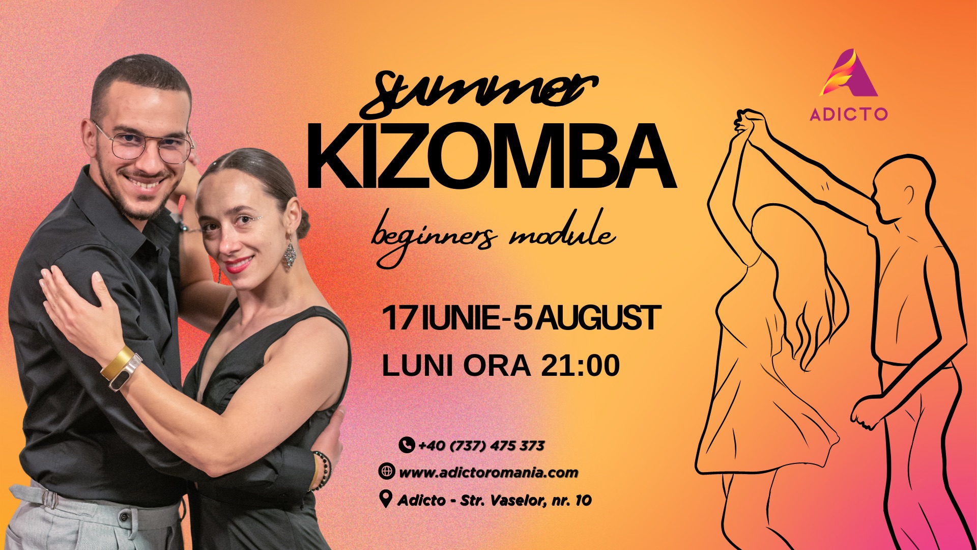 ☀️ SUMMER KIZOMBA BEGINNERS MODULE