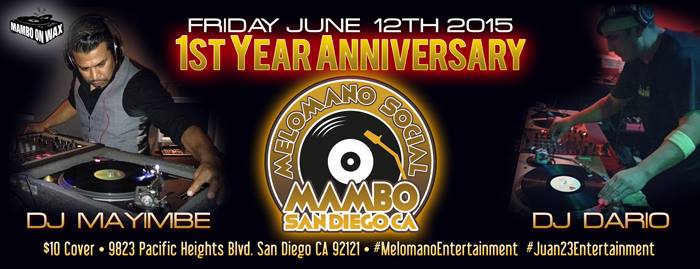 1 Year Anniversary of The Melómano Social - Vinyl Harmony!!!!!