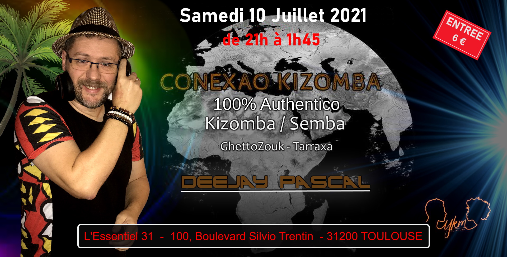 Conexao Kizomba - DJ Pascal - 10 Juillet 2021