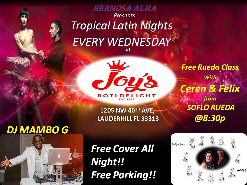 Tropical Latin Wednesdays