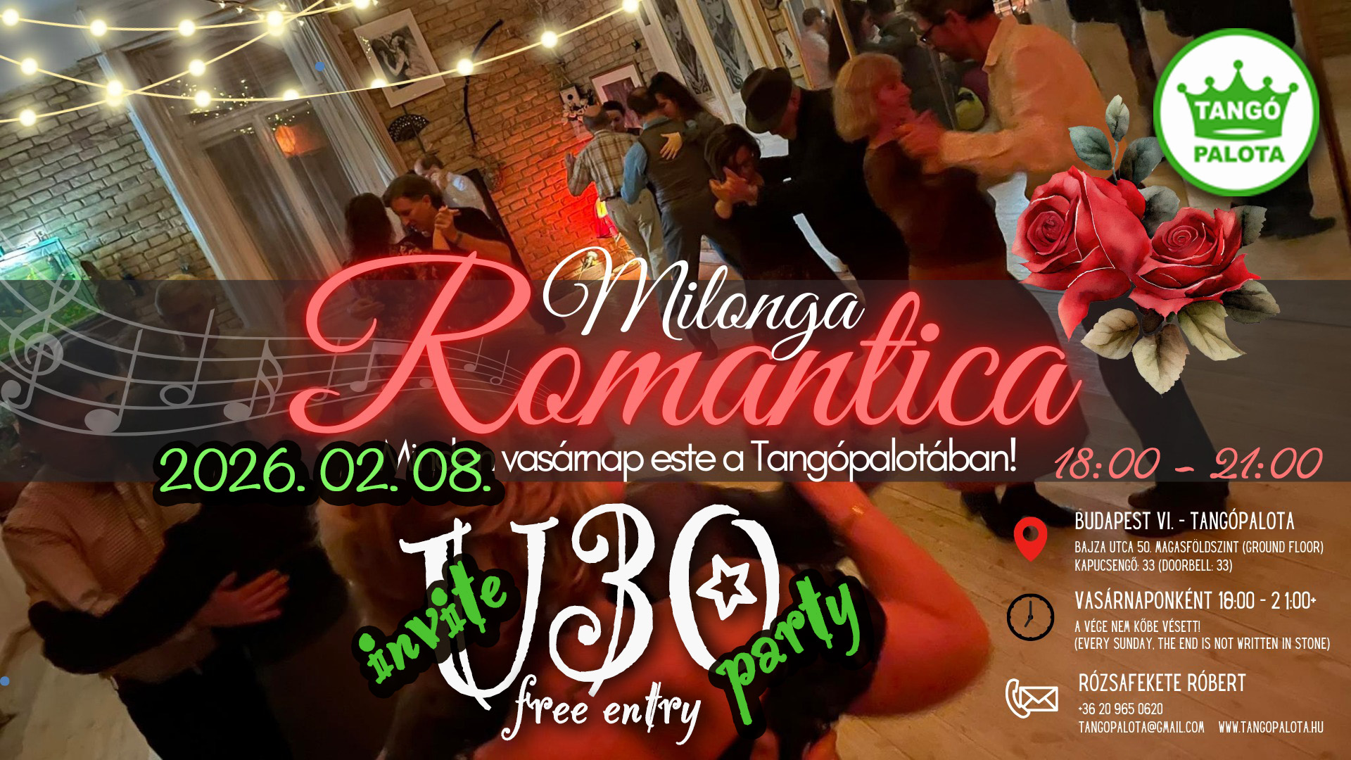 Milonga Romantica - U30 milonga party