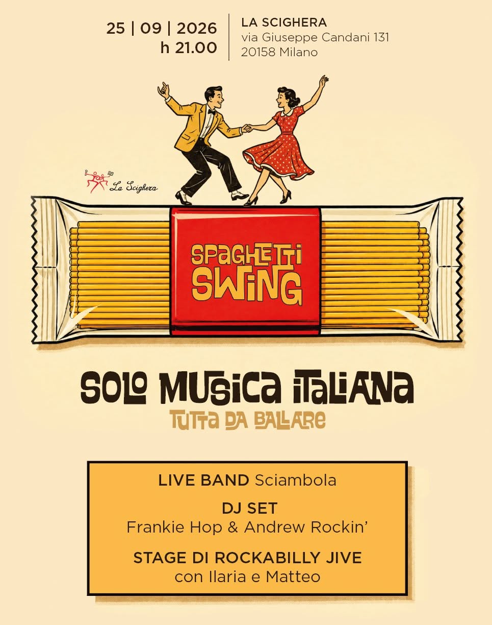 SPAGHETTI SWING : SCIAMBOLA IN CONCERTO E DJ SET CON DJ FRANKIE HOP E DJ ANDREW ROCKIN'