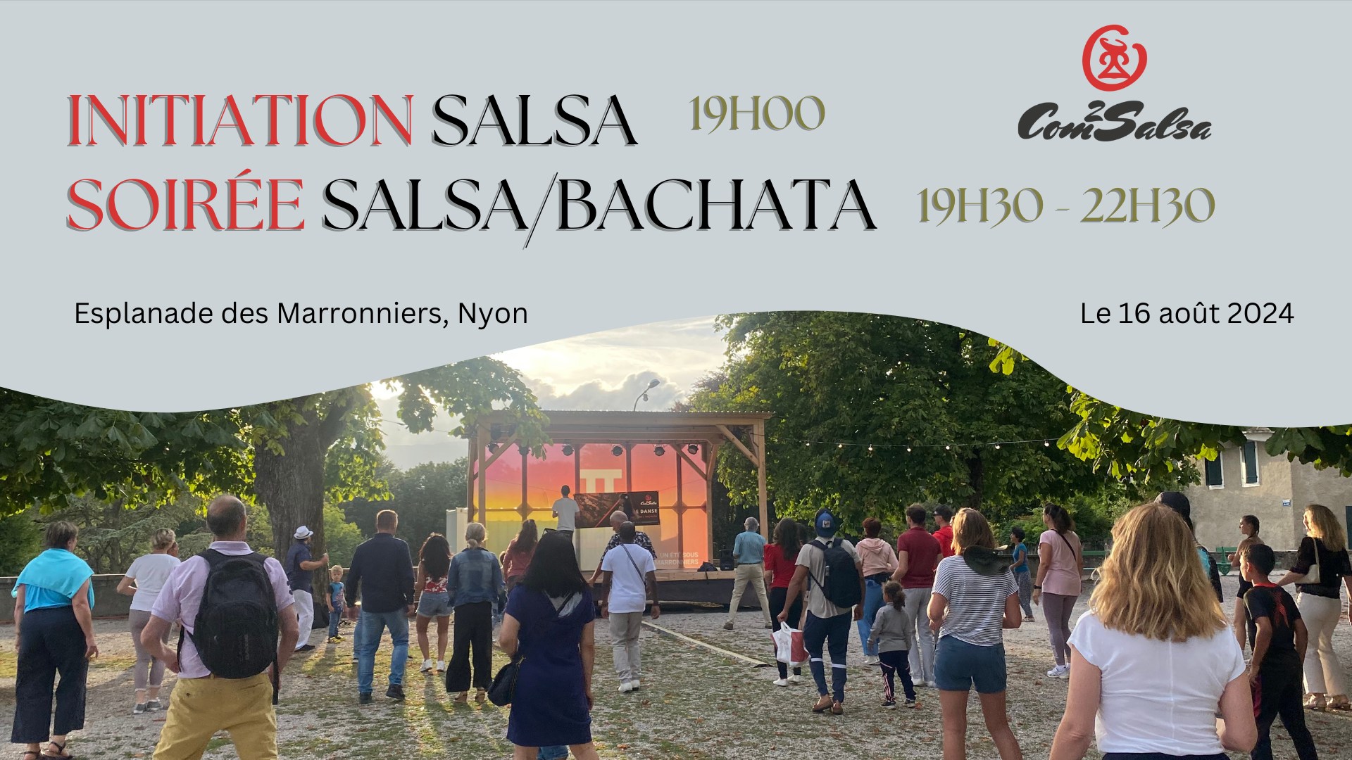 Initiation SALSA et SOIRÉE salsa bachata