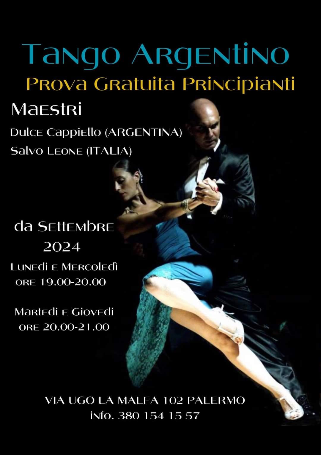 Tango Lezioni Prova Gratuite per Principianti