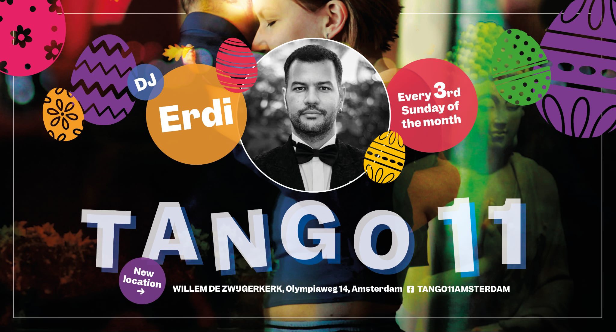 Tango11 Easter milonga with DJ Erdi Arslan + workshop & show Erdi & Sinem