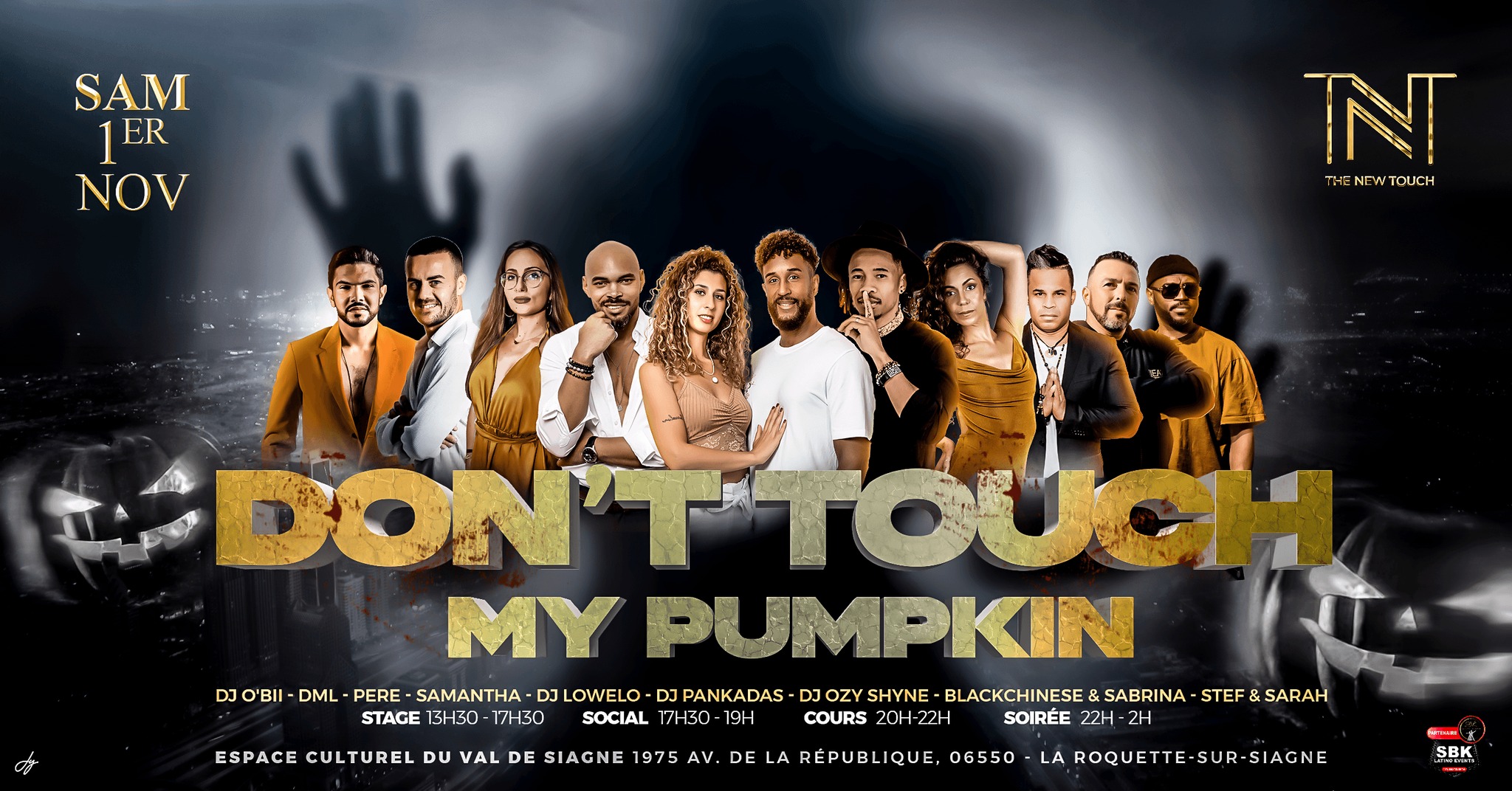 DON'T TOUCH MY PUMPKIN π - STAGE & SOIRΓE KIZOMBA BACHATA