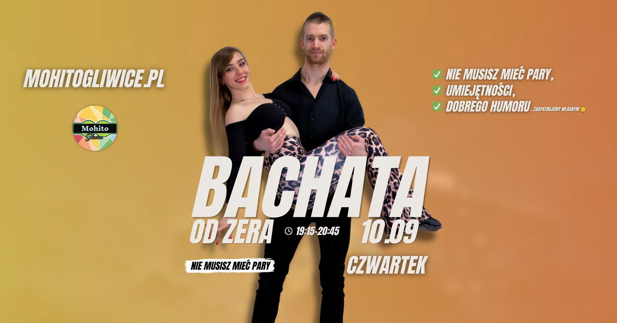 BACHATA OD ZERA Z WOJTKIEM I ZOSIĄ W CZWARTKI
