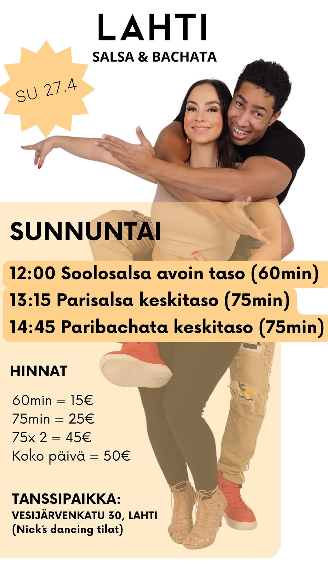 Salsa & Bachata Lahti By Dame Dance