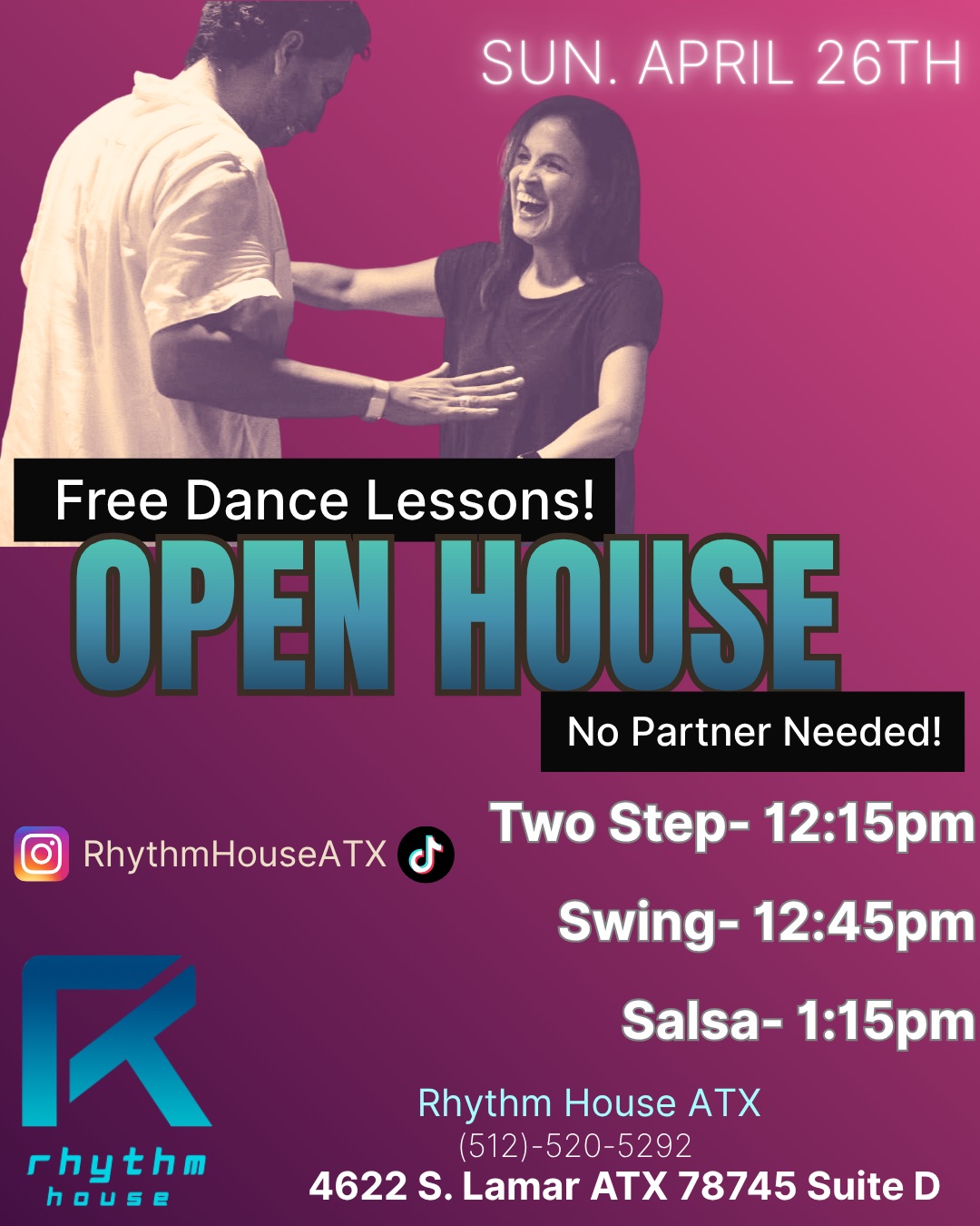 Open House Free Dance Lessons