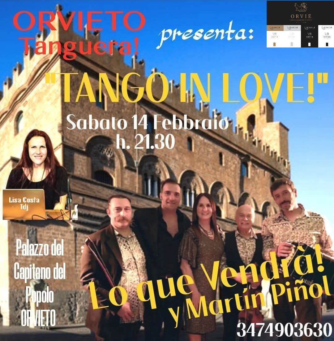 "TANGO IN LOVE" Palazzo del Capitano del Popolo - P. zza del Popolo, 1 ORVIETO