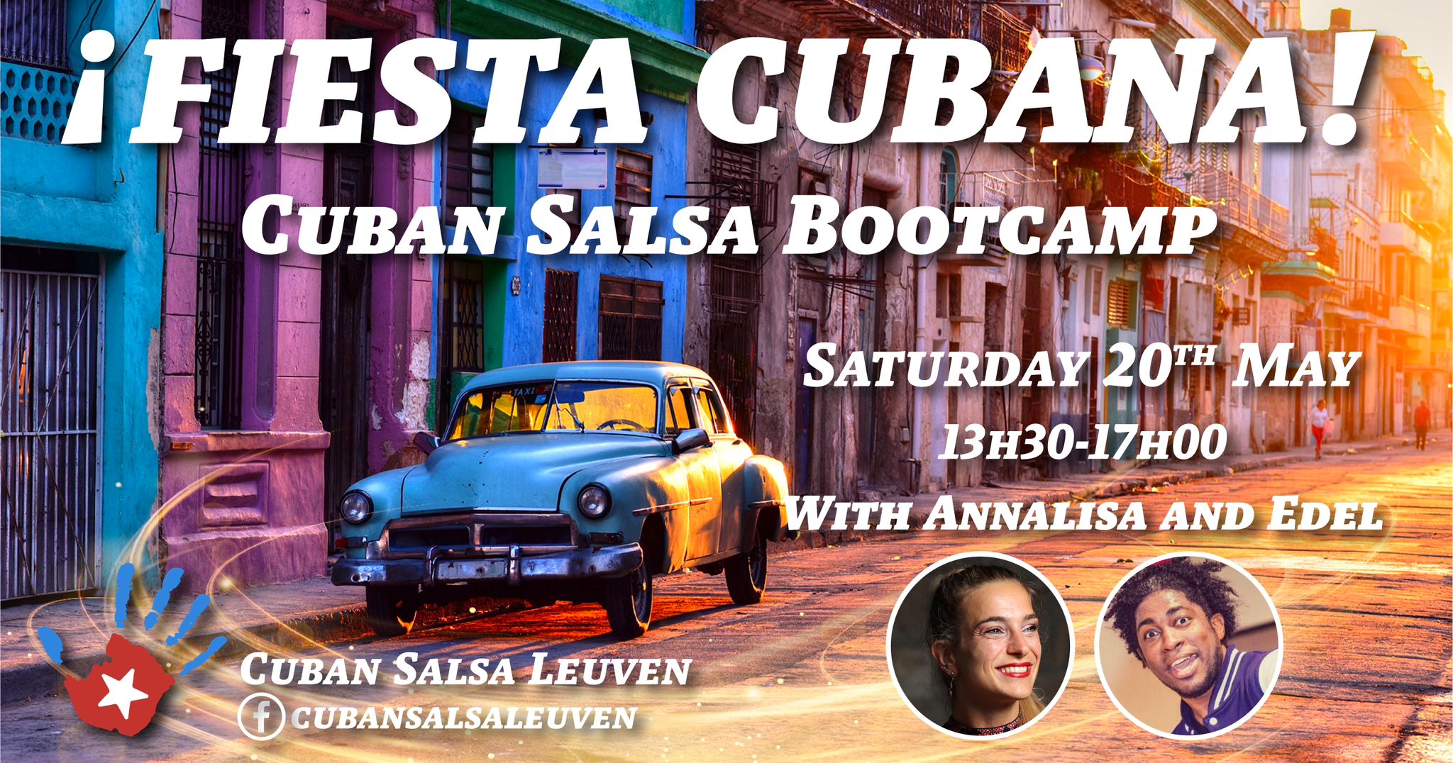 ¡Fiesta Cubana! - Cuban Salsa Bootcamp with Annalisa & Edel