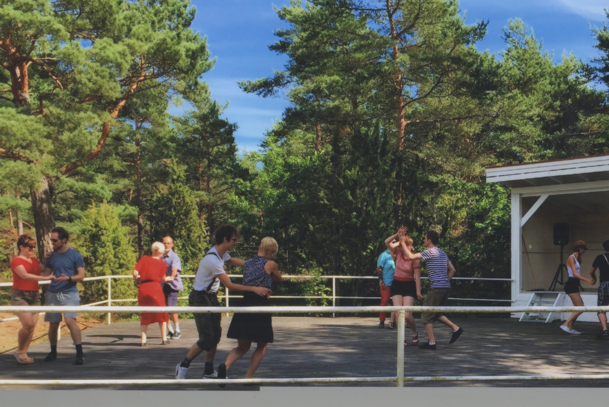 Lindy hop på Aspö Kulturrunda
