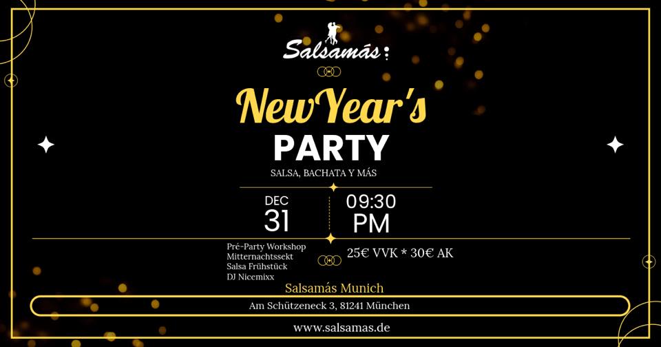 SALSAMÁS NEW YEAR‘S PARTY 2025 26