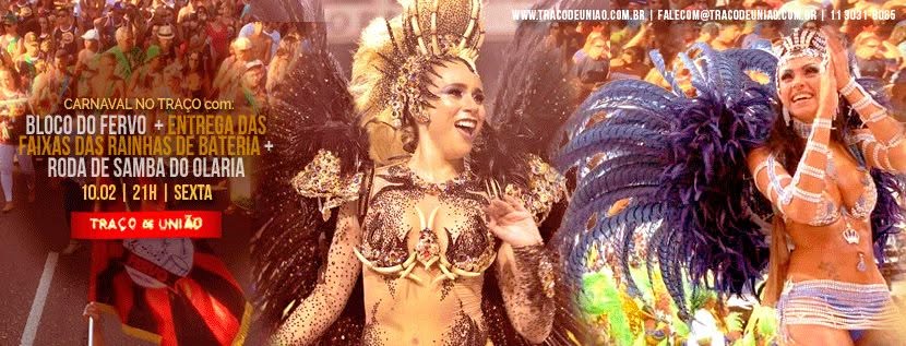 Bloco do Fervo, Rainhas de Bateria e Roda de Samba do Olaria